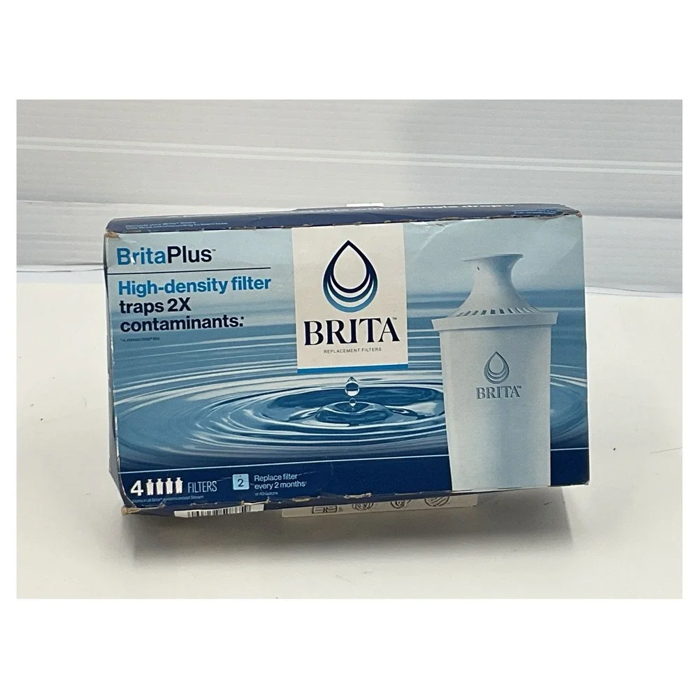 Brita BritaPlus Replacement Water Filters 4 Pack High-Density